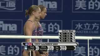 FINA Diving World Series Platform 10m Women Sync Beijing 2012 part 3 [upl. by Tiersten531]