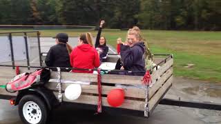 Bedford High School Homecoming Parade 2017 [upl. by Ellessig]