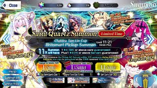 【FGO】Britomart Summon  Tam Lin Cup Banner [upl. by Jayne305]