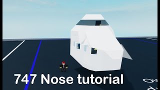 Plane crazy  747 Nose tutorial [upl. by Martainn]