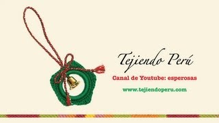 Estrella navideña tejida a crochet con argolla [upl. by Ynehpets904]