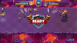 TOP TROOPS  Boss LAVA LORD lv17  how to get best dame [upl. by Delanty]