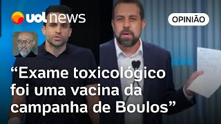 Boulos fez toxicológico para evitar insinuação pósdebate de Pablo Marçal diz Josias de Souza [upl. by Eimmas]