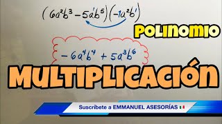 MONOMIO POR UN POLINOMIO Multiplicación de Expresiones Algebraicas [upl. by Essa]