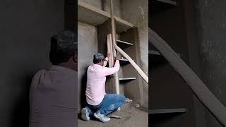 Learn how to plaster cupboard wall and make corner [upl. by Smukler]