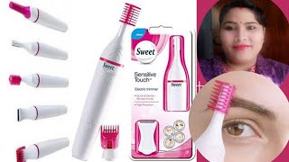 Sweet sensitive precision beauty styler hair remover hd  veet beauty trimmer dupe  hair removel [upl. by Blondy199]