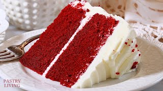 BEST Red Velvet Cake Very Soft Moist amp EASY [upl. by Yerak643]