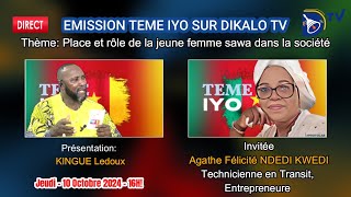 EMISSION TEME IYO DU 10 OCTOBRE 2024 [upl. by Radek]