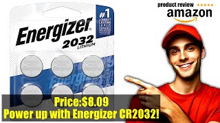 Buy Car Battery  Energizer CR2032 Batteries 3V Lithium Coin Cell 2032 Watch BatteryWhite 6 [upl. by Lemay]