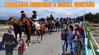 CABALGATA HOMENAJE A MIGUEL MONTAÑO EN JÁCHAL🐴🐴 [upl. by Itoyj325]