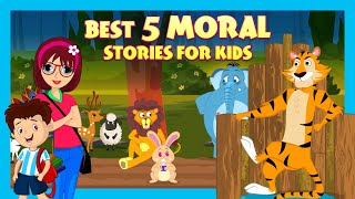 Best 5 Moral Stories For Kids  Learning Stories  Tia amp Tofu Storytelling  Beddtime Stories [upl. by Enilatan336]