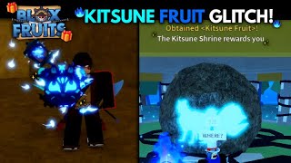 KITSUNE FRUIT FROM SHRINE GLITCH 🌀⛩️  Blox Fruits 🎁 GIFT [upl. by Einapets]