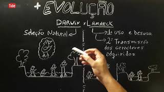 Darwin e Lamarck  EVOLUÇÃO  Resumo Completo [upl. by Jyoti]