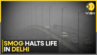 Delhi Air Pollution Crisis Air Quality Remains In Severe Category For Another Day  World News [upl. by Oeram158]