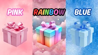 Choose your gift  3 gift box challenge 🤩💝🎁 [upl. by Edmee142]