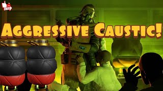 The Aggressive Caustic Apex Legends Season 19 [upl. by Arais]