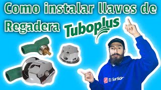 ✅Como Instalar llaves para regadera de PPR TuboPlus y diagrama de instalación🟢👨🏻‍🔧 [upl. by Cicero]