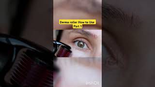 Derma Roller How to Use Part 1pharmacist dermaroller pharmacy skincare [upl. by Trotter]