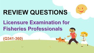 Q341360 REVIEW QUESTIONS WITH ANSWERS FOR FISHERIES PROFESSIONALS [upl. by Ecnirp]