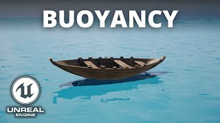 How to Make a Boat Float in Unreal Engine 5  Buoyancy Tutorial [upl. by Ecinahc]