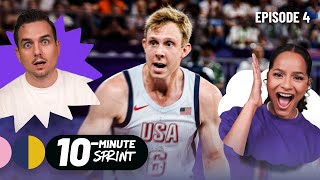 United States slow start at Paris 2024 👀 10MINUTE SPRINT 3x3 Basketball Highlights🏀 [upl. by Florette880]