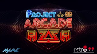 RETROFE  Project Arcade Code Name AZZA  STANDALONE  DEMO [upl. by Aneloc176]