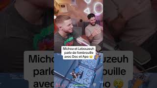 Michou et Lebouseuh Parlent de l’embrouille de la Team Croûton 😨 [upl. by Muire]