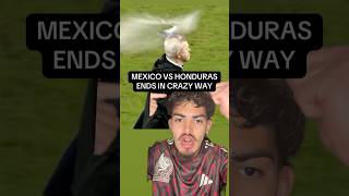 Mexico Vs Honduras Ends In Controversy And Becomes Personal [upl. by Senskell787]