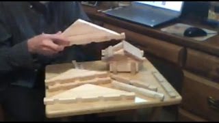 How to make American Logs Part 3 Gables [upl. by Rider]