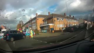 Dashcam Boldmere Rd Closed 17th November 2024 [upl. by Carmina]