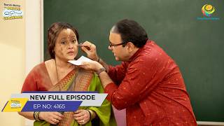 FULL EPISODE 4165 Ye Kya Kar Diya Bhide Ne  Taarak Mehta Ka Ooltah Chashmah [upl. by Norrad]