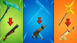 Fortnite But My Pickaxe Decides My Loot [upl. by Nyllek391]