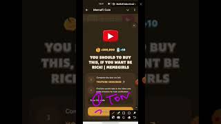 MEMEFI video code today  You Should To Buy This If You Want Be Rich  MemeGirls new video code [upl. by Llet]