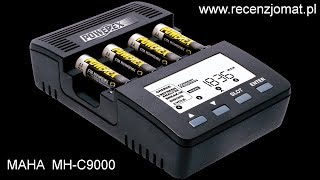 Maha MH C9000  prezentacja ładowarki  charger preview [upl. by Akcirred]