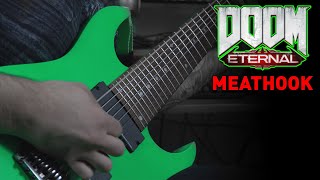 DOOM ETERNAL OST  Meathook Mick Gordon  8 String Guitar Cover [upl. by Odama]