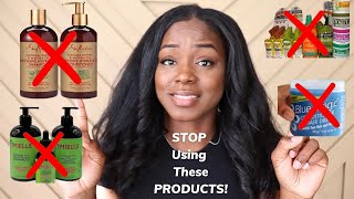 Worst Products For Natural Hair ‼️ [upl. by Idisahc]