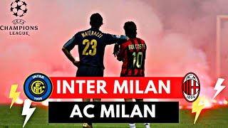 Inter Milan vs AC Milan 01 All Goals amp Highlights  2005 UEFA Champions League [upl. by Ecirrehs]