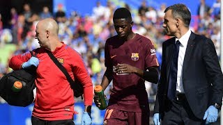 FC Barcelona Injury Update  ft Ousmane Dembele [upl. by Negrom]