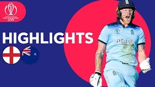 England Win CWC After Super Over  England vs New Zealand  Highlights  ICC Cricket World Cup 2019 [upl. by Arebma]