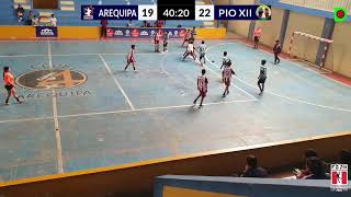 AREQUIPA vs PIO XII varones U14 Liga Arequipa 2024 [upl. by Garfield205]