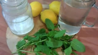 Cómo hacer LIMONADA CON HIERBABUENA receta árabe paso a paso [upl. by Harewood659]