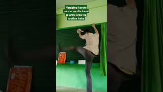 Nagiging karate master na din kamifunny trending comedy teacher viralvideo video viralshorts [upl. by Nosmirc]