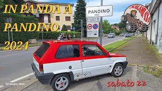 Mega raduno fiat panda a pandino 2024 pandapandino [upl. by Milissent394]