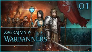 Zagrajmy w Warbanners  Taktyczna Turówka w świecie Fantasy 01  Kampania Rodericka  GAMEPLAY PL [upl. by Elohcin997]