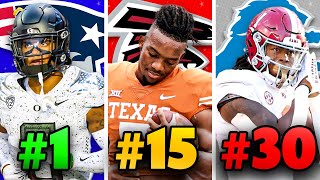 Ranking EVERY 1st Round Pick 2023 NFL Draft [upl. by Ashmead]