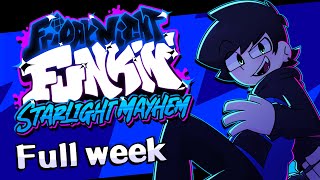 FnF Starlight Mayhem Full Week Vs CJ optimizado pc 64 bits [upl. by Enirehtahc444]