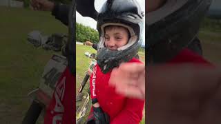 Este Niño es un Prodigio de las Motos 🏍️🏁 shorts [upl. by Enniotna]