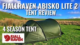 Fjallraven Abisko Lite 2 TENT Review  Camping Gear [upl. by Neenad604]