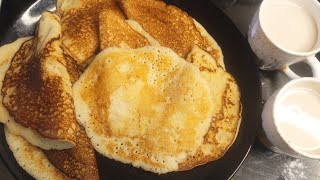 how to make healthy banana pancake Banana 🍌pancakes🥞 recipe Anjumkakitchen [upl. by Cressy556]