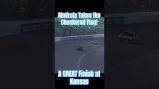 Another Great Race  KansasSpeedway as Aric Almirola WINS the Xfinity Series Playoff Race at Kansas [upl. by Analihp]